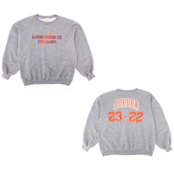 Auburn University 1982 Iron Bowl crewneck sweatshirt 80s 1980s vintage - Picture 1 of 4